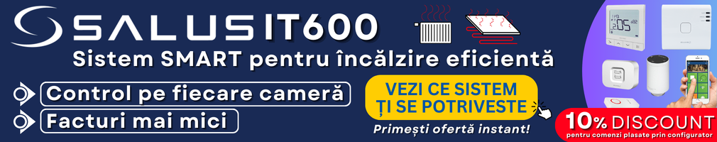 Piesecentrale.ro prezinta Configurator sistem incalzire inteligent Salus IT600