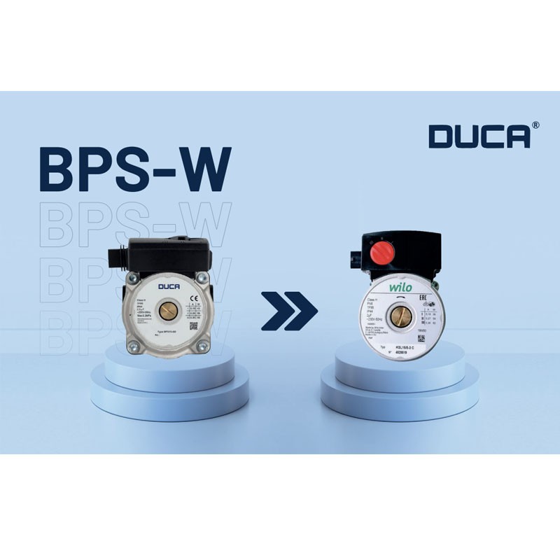 Poza Motor pompa Duca BPS-W 15-60, 3 trepte de putere, inlocuitoare pentru Wilo. Poza 15762