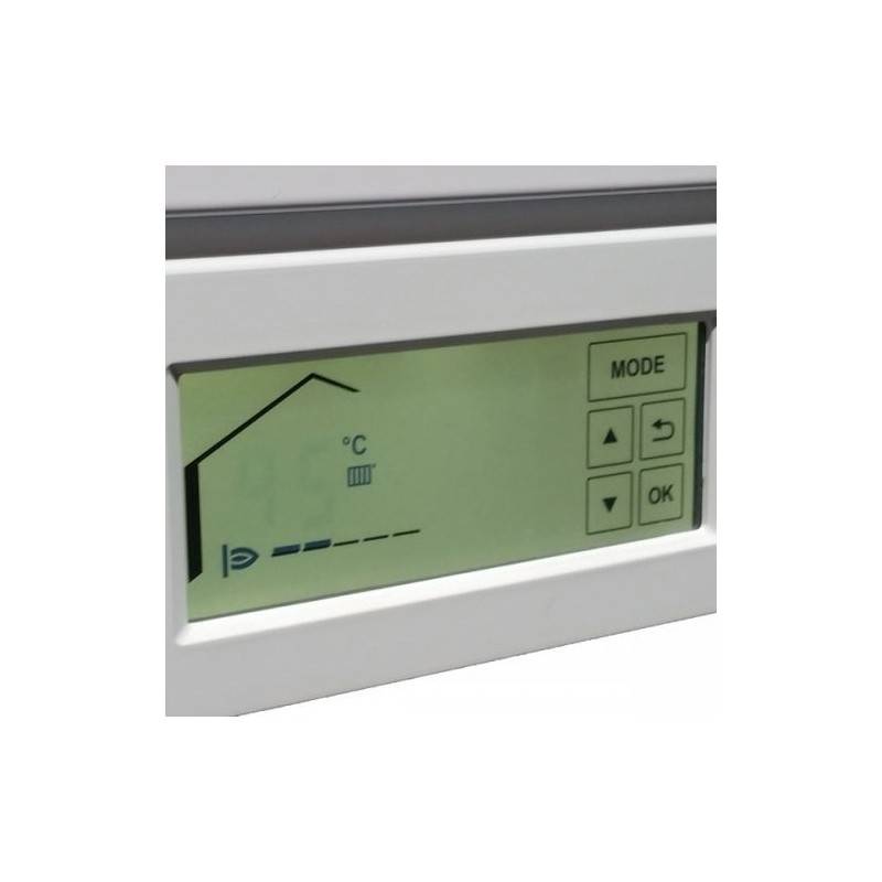 Poza Display centrala termica in condensare cu touchscreen Viessmann Vitodens 111 W
