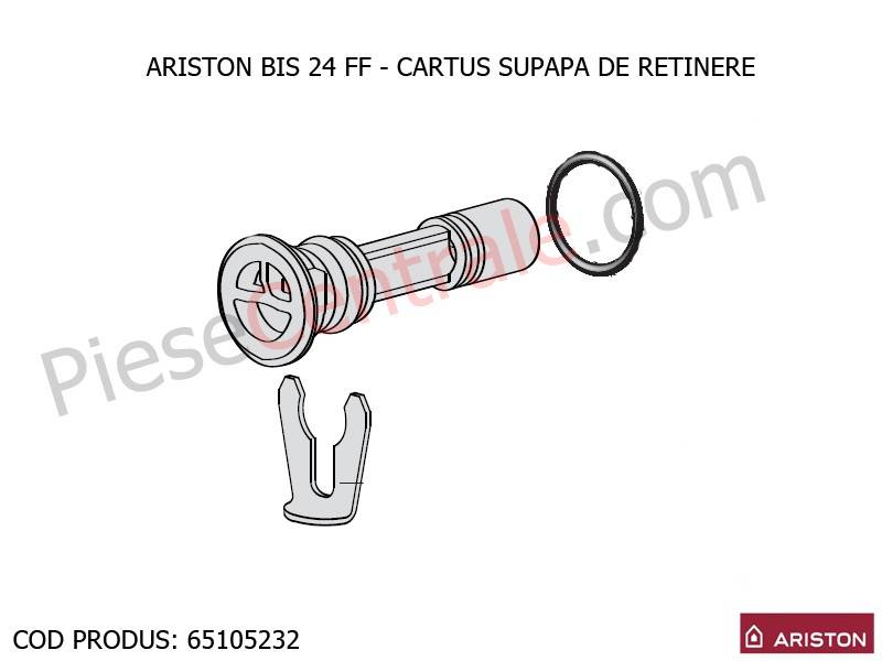 Poza Cartus supapa de retinere centrala termica Ariston BIS 24 FF