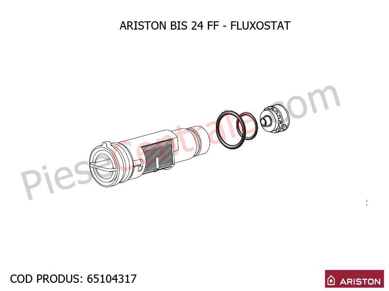 Poza Fluxostat centrale termice Ariston BIS 24 FF, EGIS, AS, Clas/Genus Premium