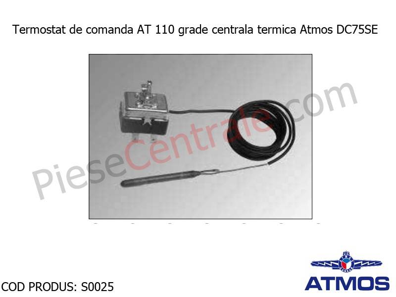 Poza Termostat de comanda AT 110 grade centrala termica Atmos DC75SE