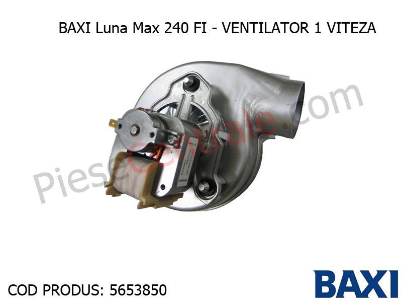Poza Ventilator 1 viteza Baxi Luna Max 240 FI, Eco