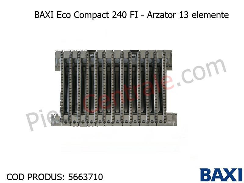 Poza Arzator 13 elemente Baxi Eco3 Compact 240 FI