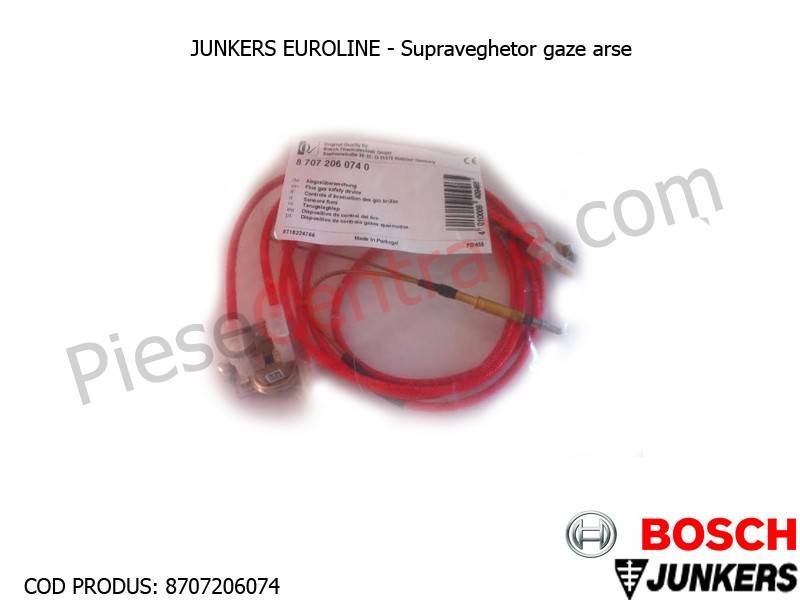 Poza Supraveghetor gaze arse centrala termica Junkers Euroline