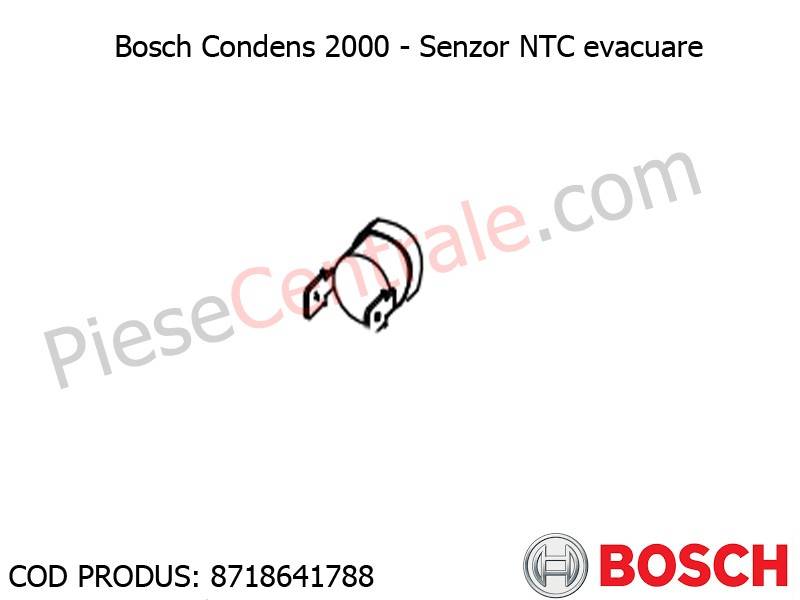 Poza Senzor NTC evacuare centrala termica Bosch Condens 2000, Buderus Logamax Plus