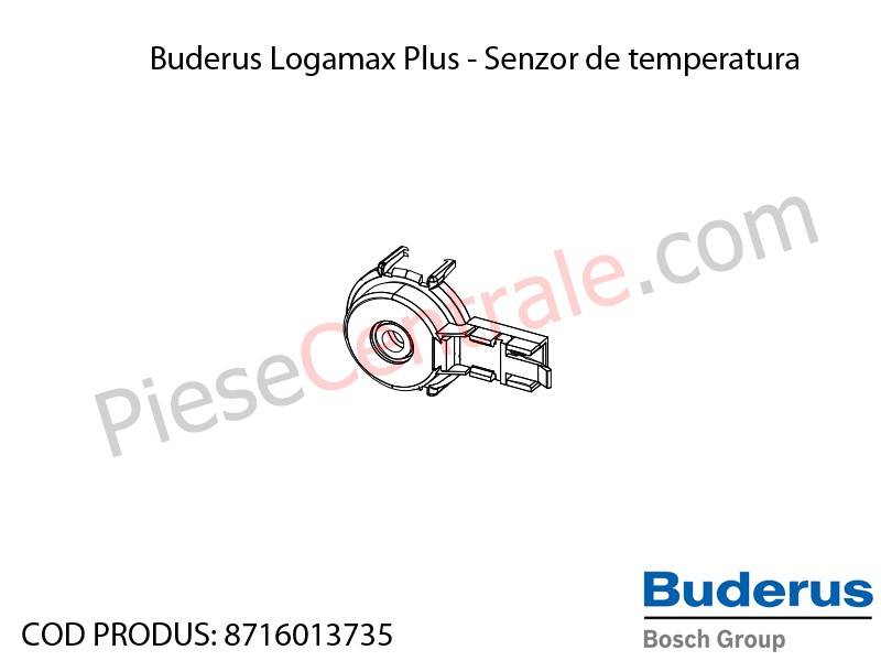 Poza Senzor de temperatura centrala termica Buderus Logamax Plus