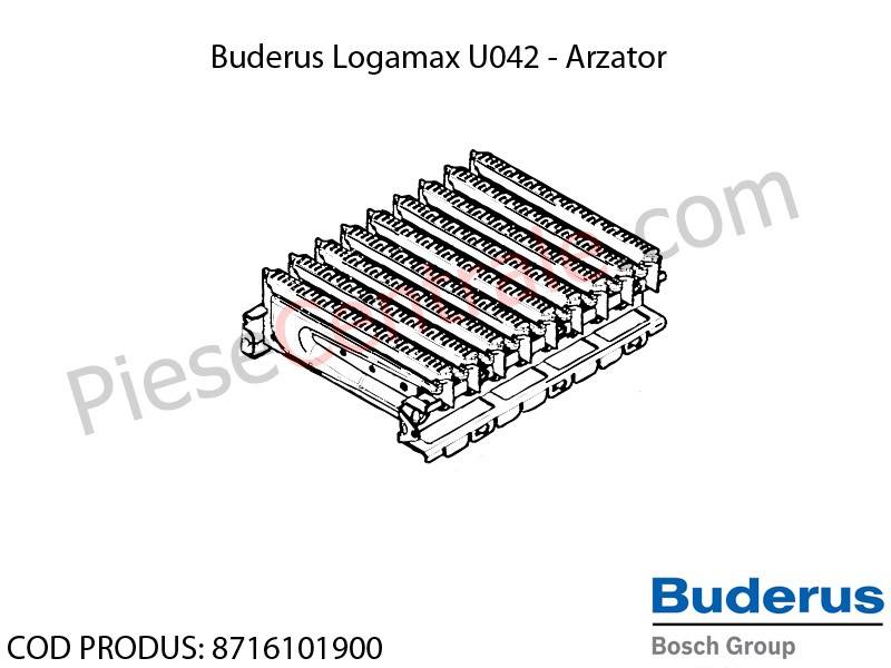 Poza Arzator centrala termica Buderus Logamax U042, Bosch Gaz 4000W