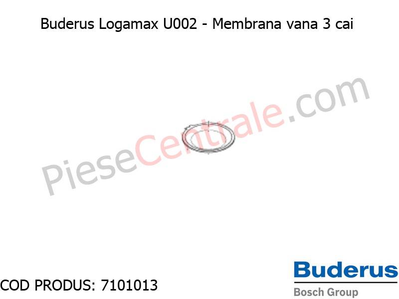 Poza Membrana vana cu 3 cai (x5) centrala termica Buderus Logamax U002