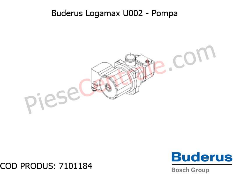 Poza Pompa centrala termica Buderus Logamax U002