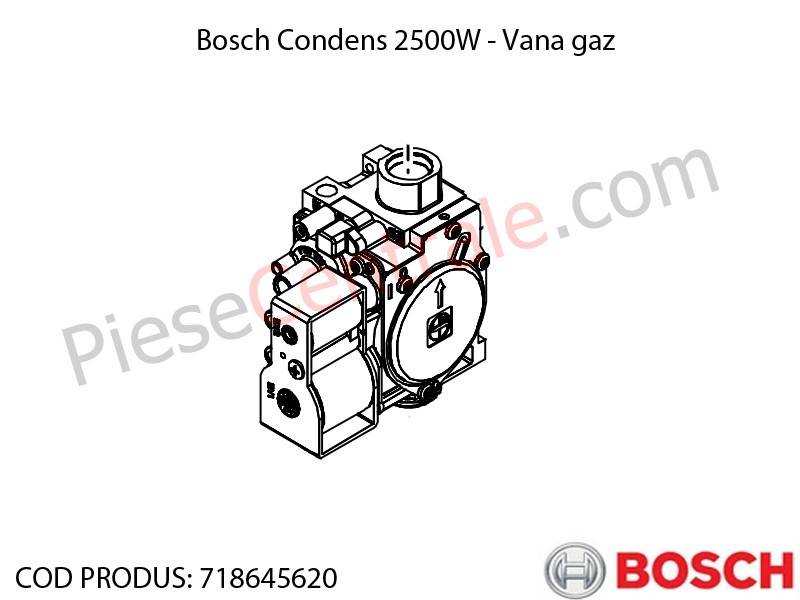 Poza  Vana gaz centrala termica Bosch Condens 2500W