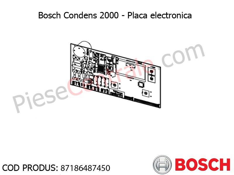 Poza  Placa electronica centrala termica Bosch Condens 2000