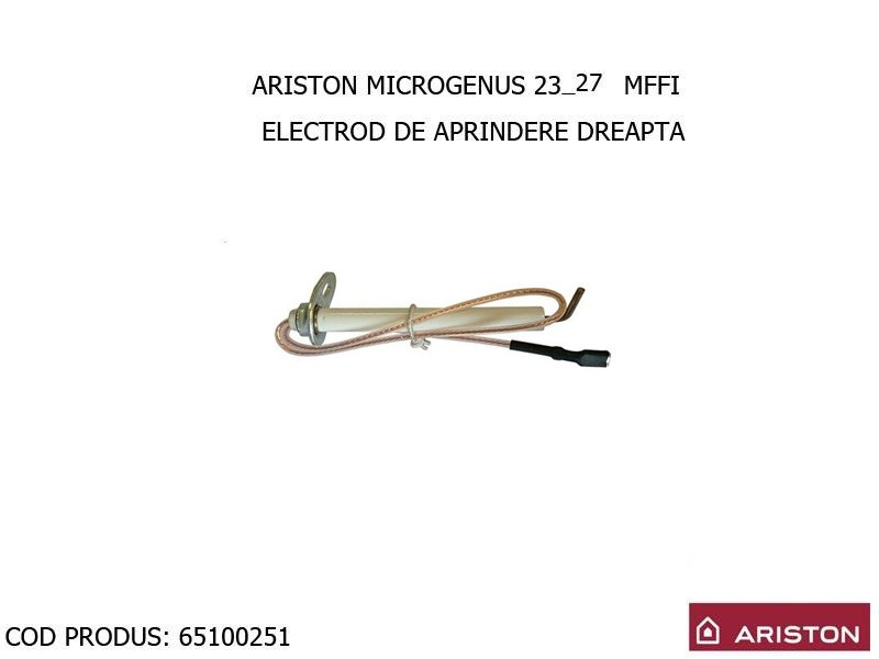 Poza Electrod aprindere dreapta centrale termice Ariston MICROTEC SI MICROGENUS