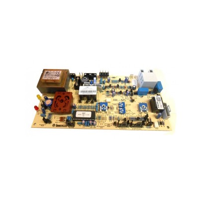 Poza Placa electronica centrala termica Immergas Eolo Mini 24 versiunea fara display cu manometru pe stanga. Poza 10742