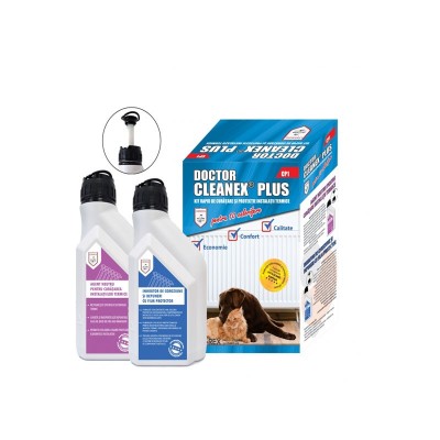 Poza Pachet complet de curatare si protectie pentru instalatiile termice Doctor Cleanex Plus. Poza 14807