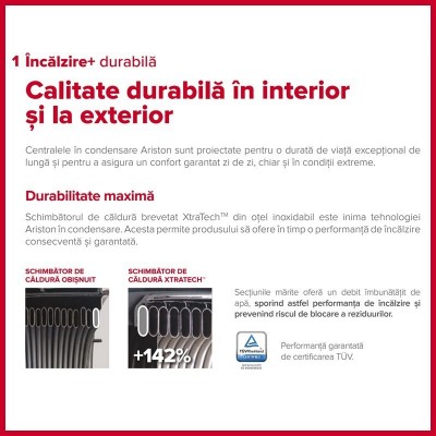 Poza Centrala termica in condensare Ariston Genus One Plus WIFI 24 kW. Poza 15106