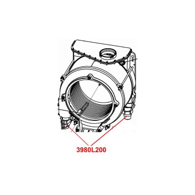 Poza Garnitura tur schimbator centrale termice Ferroli Bluehelix Pro C, Bluehelix Tech S 45H. Poza 15497