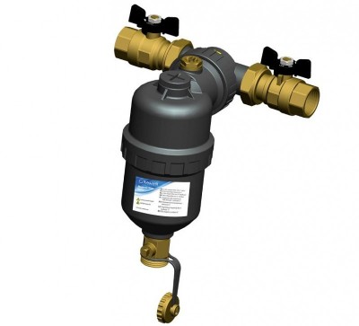 Poza Filtru anti-magnetita Salus MD34S MAG Defender cu robineti 3/4 - pentru PPR. Poza 15835