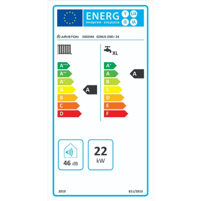 Poza Centrala termica in condensare Ariston Genus One Plus Combi 24 kW. Poza 16471