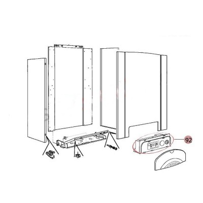 Poza Cablaj complet ECONPACT BE-45-1B pentru centrala Ferroli Econcept 50 A. Poza 17569