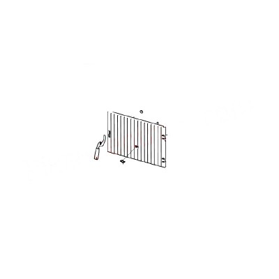 Poza Kit usa superioara centrale pe lemne Ferroli SFL, WFL, ECO LOGIC. Poza 17590
