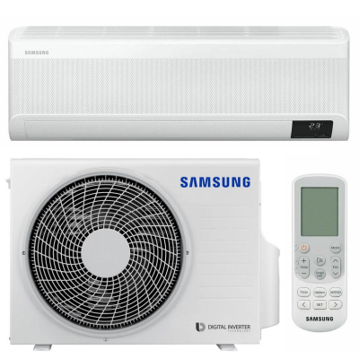 Poza Aparat aer conditionat Samsung WindFree Comfort, 12000 BTU, Clasa A++, control WiFi, flux de aer fara curent, confort maxim. Poza 18714