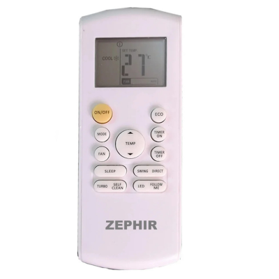 Poza Aer conditionat 12000 BTU Zephir Ionizer, Inverter, Wi-Fi, Clasa A++, functie ionizare, kit instalare inclus. Poza 18729