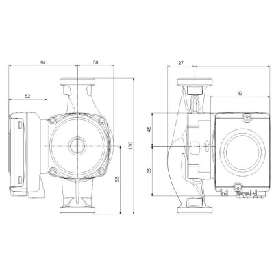 Poza Pompa circulatie Grundfos UPML 25-105 130, PWM, 1 1/4, 230V. Poza 18813