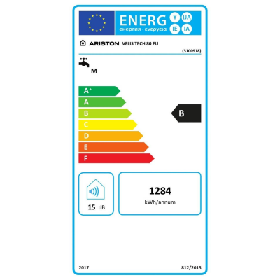 Poza Boiler electric Ariston Velis Tech 80 EU - 80 litri. Poza 18869