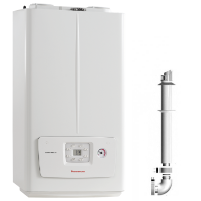Poza Centrala termica Immergas Victrix Omnia 26 V2, 26 kW, kit evacuare inclus, condensatie, ACM instant. Poza 18980