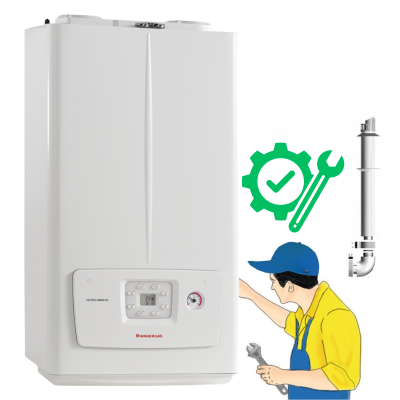 Poza Centrala termica Immergas Victrix Omnia 26 V2, 26 kW, kit evacuare inclus, condensatie, ACM instant, manopera montaj, punere in functiune si autorizatie functionare. Poza 19234