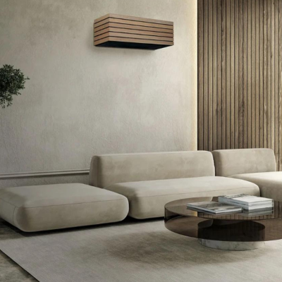 Poza Aparat aer conditionat Toshiba Daisekai 10 Wood, 13000 BTU, Clasa A+++, control WiFi, inverter, design premium, confort maxim. Poza 19287
