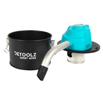 Poza Aspirator de cenusa Detoolz DZ-EC1004-G01, 600W, cu rezervor de 4L si filtru HEPA. Poza 19687