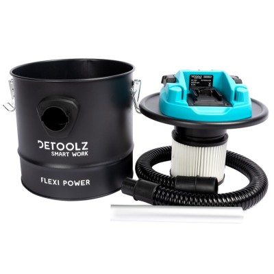 Poza Aspirator de cenusa cu acumulator Detoolz DZ-FX1014-G01, 150W, cu rezervor de 12L si filtru HEPA. Poza 19705