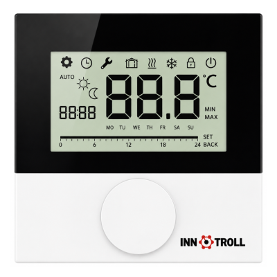 Poza Termostat ambient Innotroll RD20203-10N5, digital, cu LCD. Poza 20101