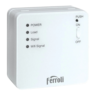 Poza Receptor centrala Ferroli FER 900, pentru capete termostatice Ferroli FER 818, Wi-Fi. Poza 20120