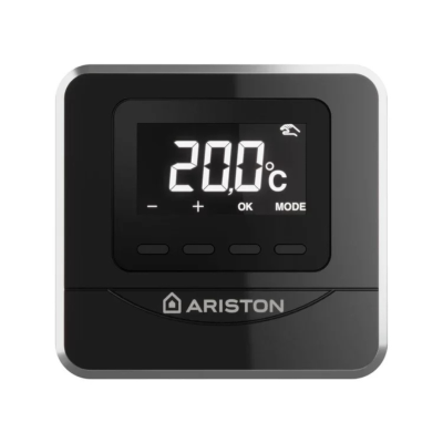 Poza Termostat modulant Ariston CUBE AR Negru, control multizona, tehnologie BUS, negru. Poza 20218