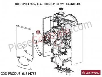 Poza Garnitura centrale termice Ariston Genus Premium, Clas Premium