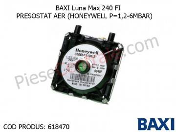 Poza Presostat aer (HONEYWELL P=1,2-6MBAR) Baxi Luna Max 240 FI, Eco