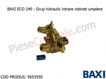 Poza Grup hidraulic intrare robinet umplere centrala termica Baxi Eco 240