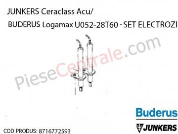 Poza Set electrozi centrale termice Junkers Ceraclass ACU, Buderus Logamax U052