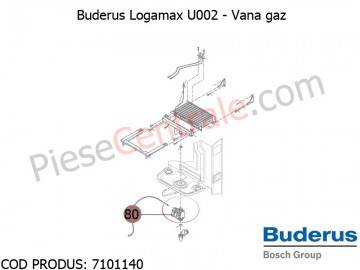 Poza Vana gaz centrala termica Buderus Logamax U002