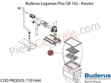 Poza Arzator centrala termica Buderus Logamax Plus GB 162, Bosch Condens 5000W