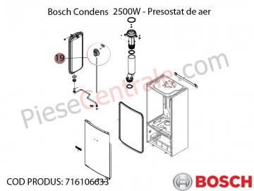 Poza Presostat de aer Bosch Condens 2500W