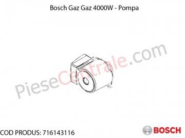 Poza Pompa centrala termica Bosch Gaz 4000W