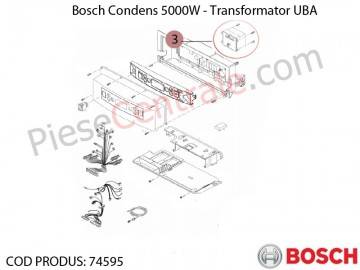 Poza Transformator UBA centrala termica Bosch Condens 5000W