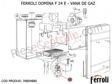 Poza Vana gaz centrale termice Ferroli Domina si New Elite