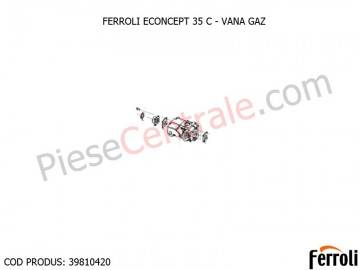 Poza Vana gaz centrala termica Ferroli Econcept