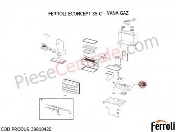 Poza Vana gaz centrala termica Ferroli Econcept