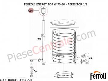 Poza Aerisitor 1/2 centrale termice Ferroli Energy Top W 70-80